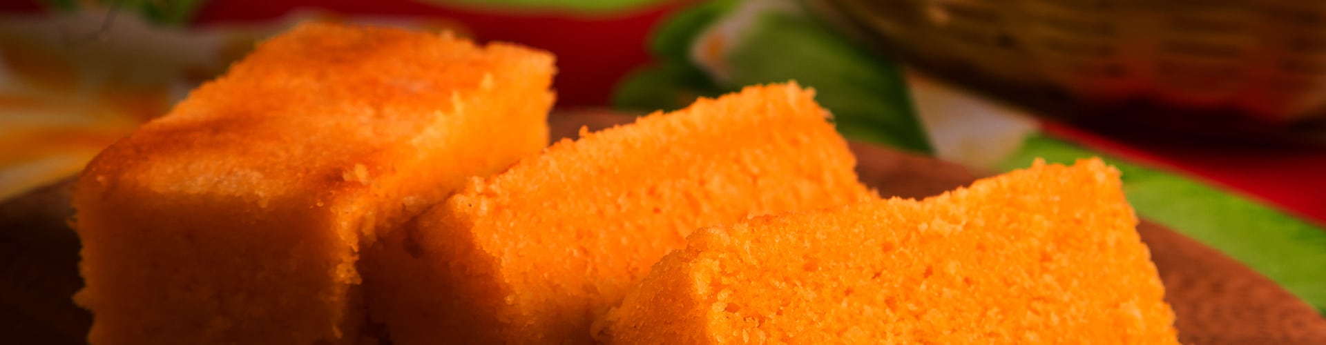 Bolo de cenoura criado por Izabel Alvares