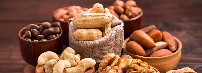 Amendoim é fonte da vitamina B1